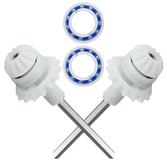 1 Pair Swimming Pool Cleaner Drive Shaft Assembly for Zodiac MX6 MX8 MX6EL Tune-up Kit Replacement Parts with R0525100