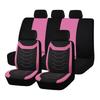 Universal Vehicle Textured Pattern Car Seat Covers For Stylish Appearance Comfort And Seat Protection