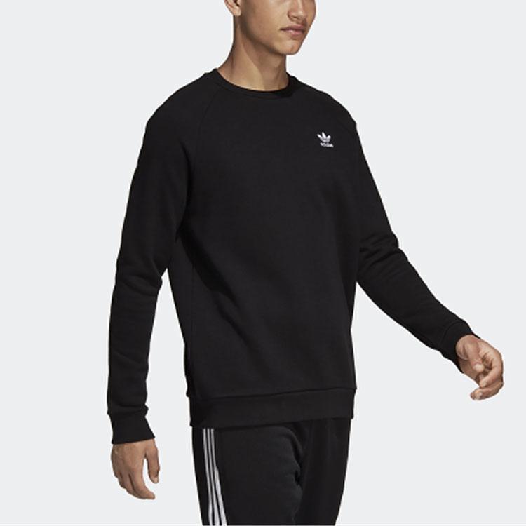 Adidas Originals Essential Crew Sweatshirt Herre Topper Svart DV1600