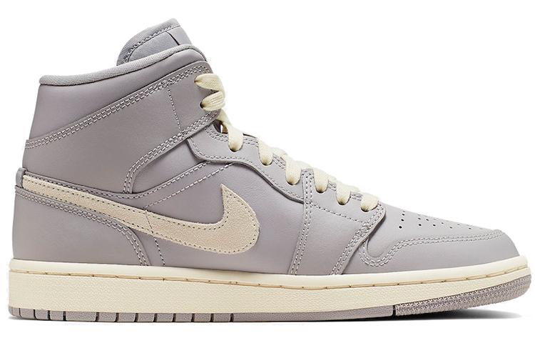 Jordan 1 Mid Atmosphere Grey Pale Ivory Women's CD7240-002