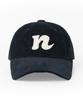 NOISE N Logo Corduroy Ball Cap - Navy