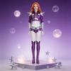 Teen Titans Starfire Cosplay Costume With Spandex Material For Women Anime Role Play