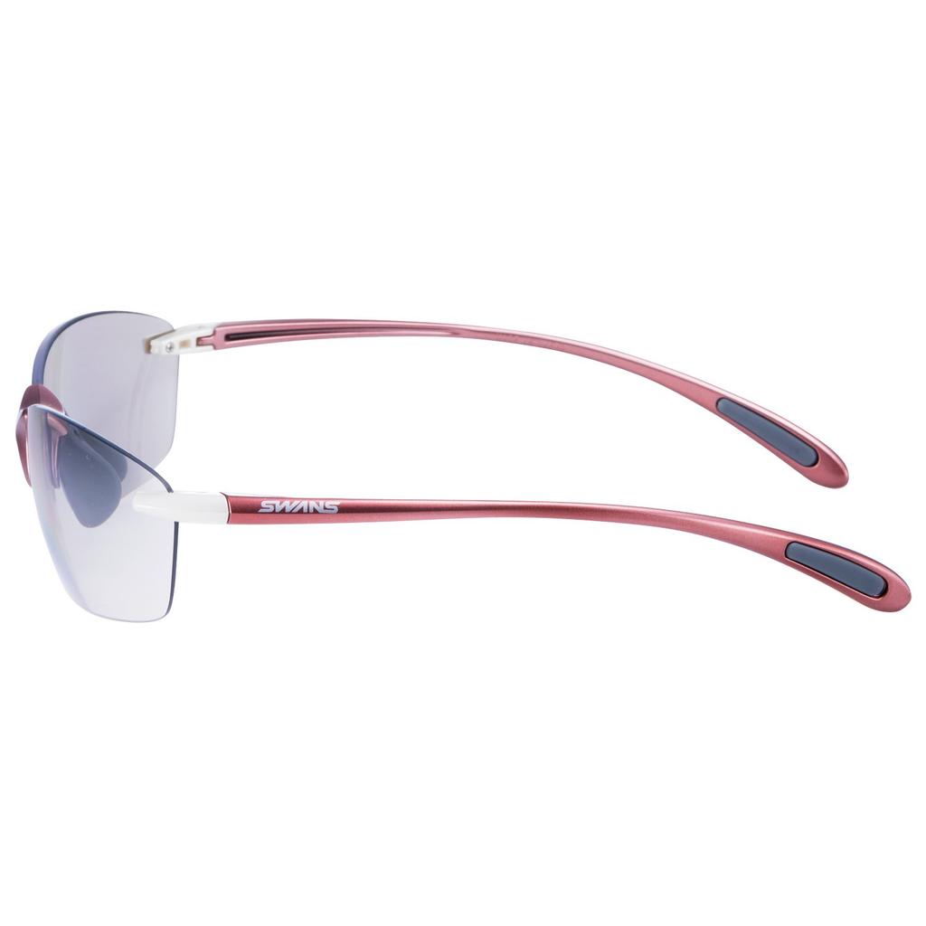 SWANS Airless Leaf Fit Mirror Lens Sports Sunglasses COP Coral Rose x Palladium Suitable for and Hiking SALF-0712 - Driving, Fishing, Running,