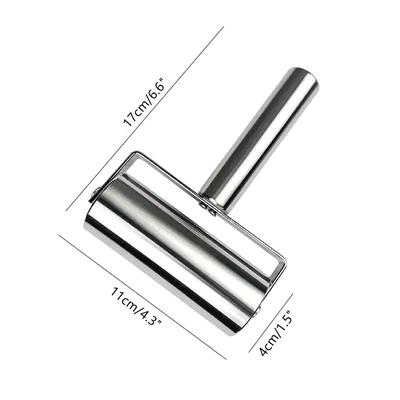 Stainless Steel Double Head Rolling Pin Non-Stick Dough Pastry Roller Kitchen Dumplings Machine Noodles Pizza Pies Baking Tools