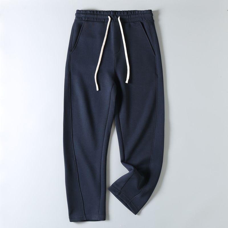 Designer-Style Export Original Cargo Pants, American-Style Lyocell Tencel Cotton Blend, Loose Straight-Leg Casual Sweatpants for Men