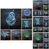 3d Illusion Star Wars Night Light Decor Lamp With Smart Touch The Perfect Home Decoration