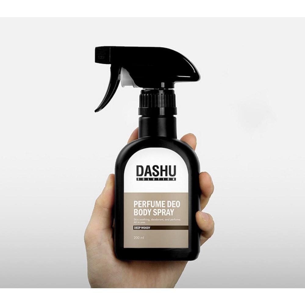 DASHU Solution Parfüm Deodorant Körperspray Tiefer Holzduft, 200ml, 1 Stück