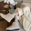 Thicken Middle Tube Socks Heel Label Women's Socks Fashion Winter Socks