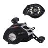 Baitcasting Reel for Salt and Freshwater Magnetic Gear Max Drag Force Bass Fishing Fishing, Brake, 7.21 Ratio, 17+1BB, 8kg, Lightweight, Left/Right