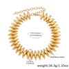 New Fashionable And Elegant Necklace For Women Hand-Assembled Bracelet Necklace Set Stainless Steel Plated Jewelry Accessories