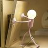 Funny Sportsman Night Light Versatile Lamp Creative Stretchable Silicone Nursery Table Lamp Kids Night Lights Cordless Lamp