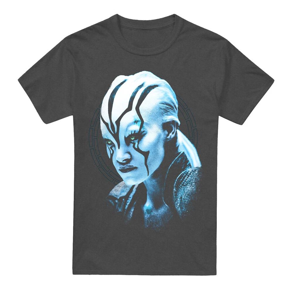 Star Trek Beyond Jaylah Burst 100% Cotton T-shirt Mens Tees Top S-3XL, Charcoal 3XL