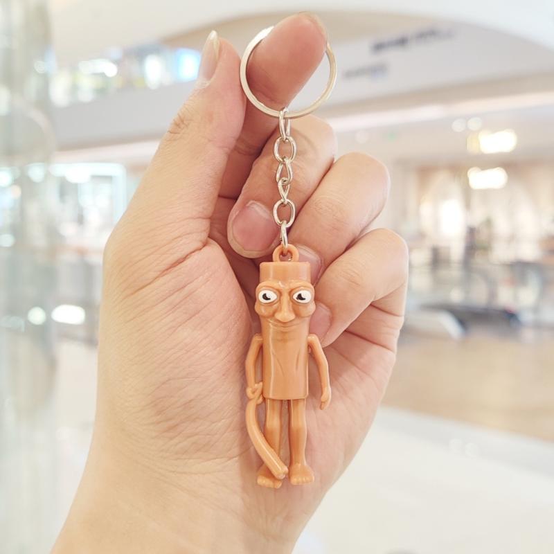 Tungtungtung Sahur Tralalelo Tralala Statue Decor Funny Italian Brainrot Animals Keychains