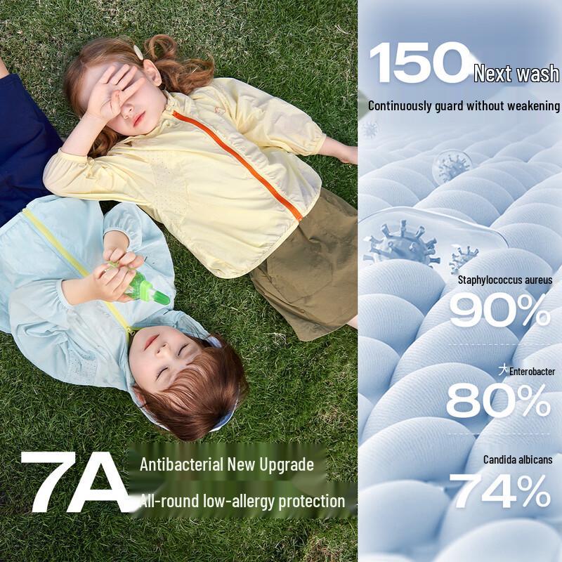 JELLYBABY Kids' UPF50+ Sun Protection Hooded Jacket
