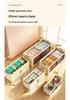 70-90cm No-Install Folding Storage Cabinet for Home, Living Room, Bedroom, Multi-layer Wardrobe, Sundries Organizer.