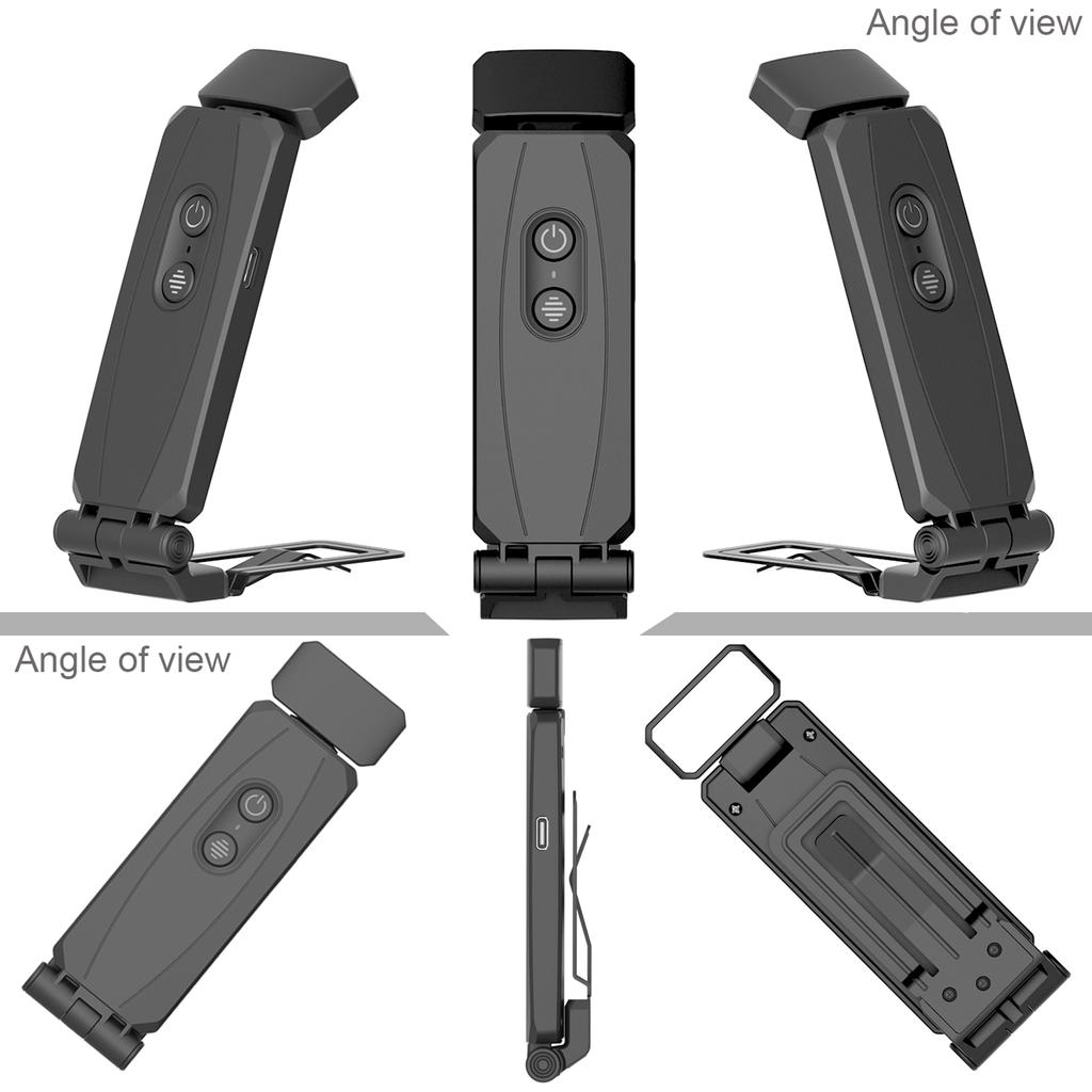 Leselampen für Bücher im Bett Tragbare Clip-on LED USB wiederaufladbare Lampe Augenschutz in 3