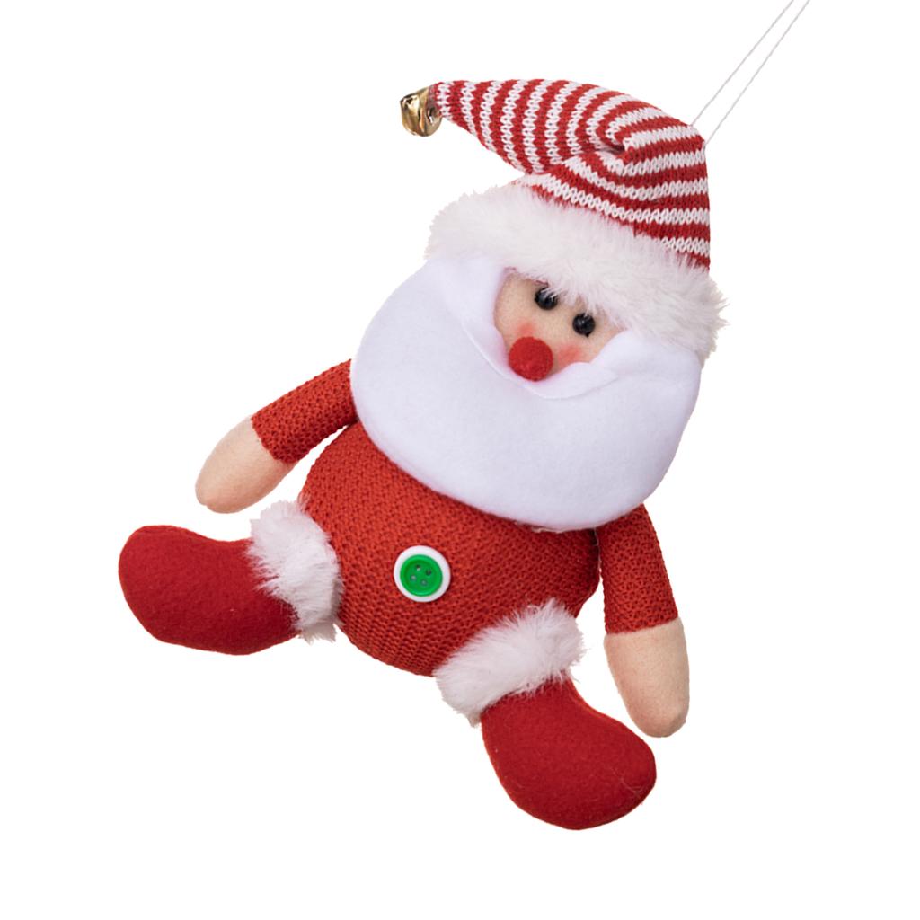 Christmas Tree Decorations Santa Claus Pendant Desktop Pendant Reindeer Hanging Ornaments For Home Party Indoor Outdoor