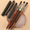 Nail Liner Brush Wooden Handle Reusable Anti-Slip French Lines Flower Painting Brush Diy Fine Details Manicure Tools