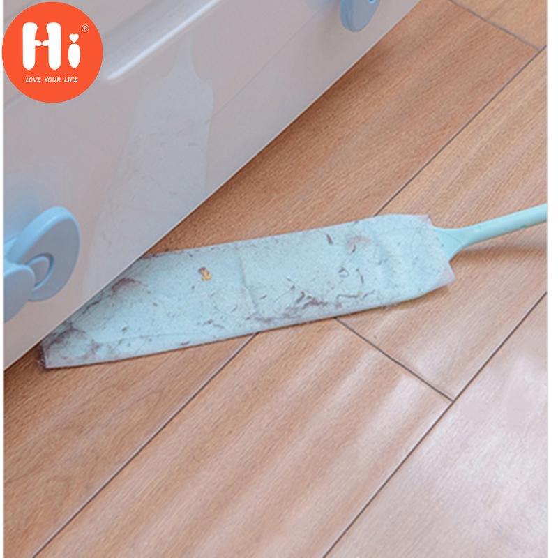 

Щетка для чистки бытовой пыли Hi с 10 шт. Нетканой чистящей салфеткой Щетка для удаления пыли с длинной ручкой