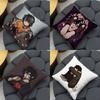 Nico Di Angelo Square Cushion Pillow Case Sofa  BedroomLiving Room Backrest Multiple Sizes Washable Covers