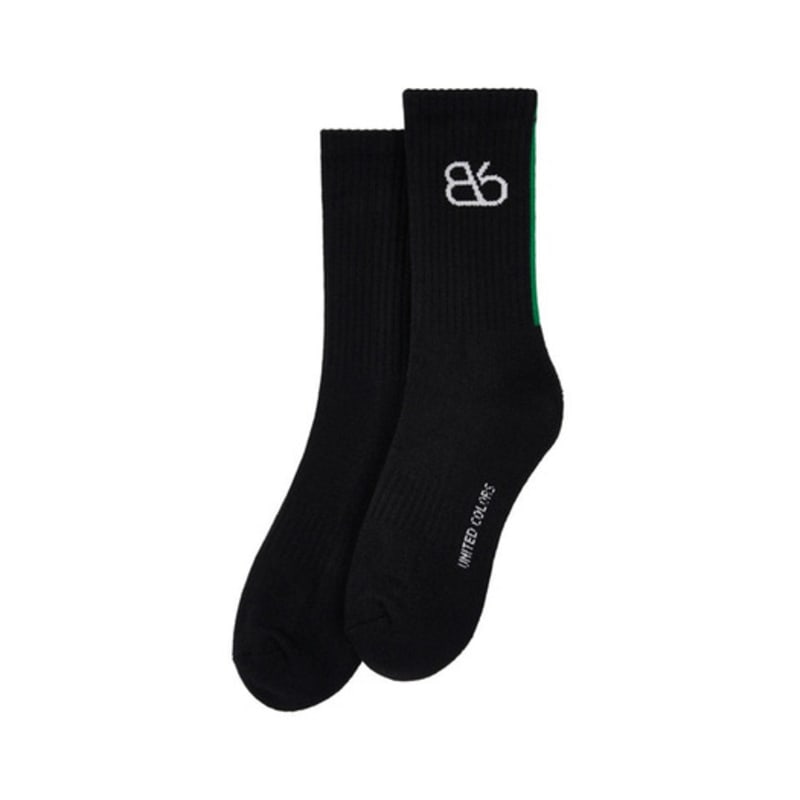 

Bb’ Benetton Bibi Running Crew Socks (Black) M