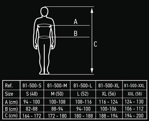 BLACK FLEECE SWEATSHIRT XXL/58 - T N81-500-XX