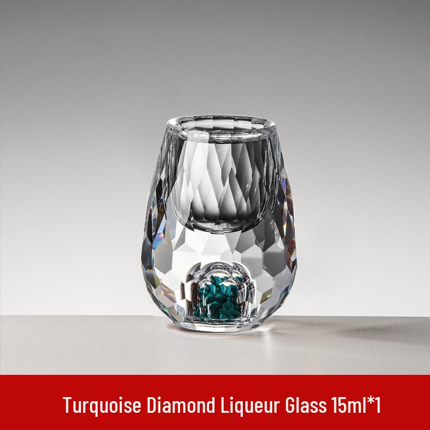 Elegant Crystal Wine & Liquor Glass Set - High-End Drinkware Collection