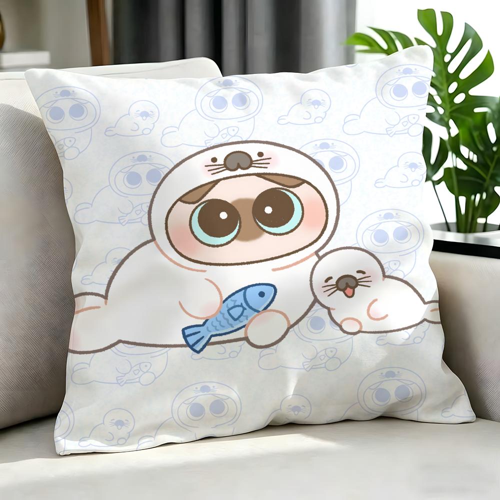 Food AAzuki Cushion Cover Cushion Cover Set Pcs X X X Pillowcase Decorative Sofa Home Decor