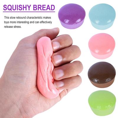 Farbe Kuchen Langsam Rebound Pinch Dekompression Vent Spielzeug Kreative Relief Brot Langsam Steigende A8R7