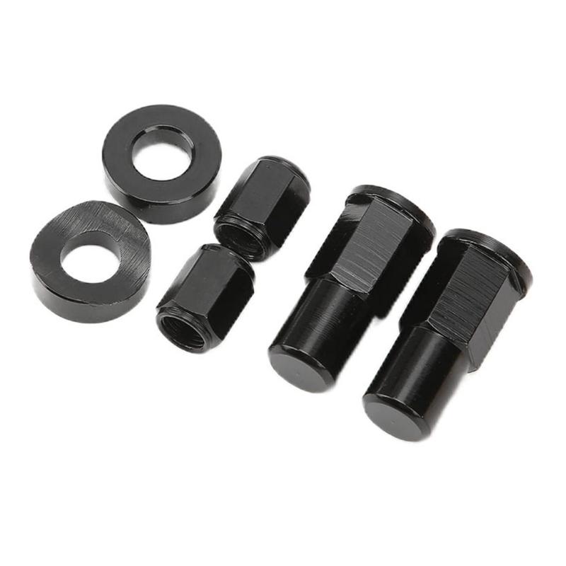 Motocross Rim Lock Nut Kit Tire Clamp Screw Rim Lock Nut Spacer Kit Rim Lock Nuts Bolts Spacer Motocross Valves Caps