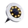 Solar underground light, outdoor waterproof LED ground plug lawn light, garden villa decoration courtyard light