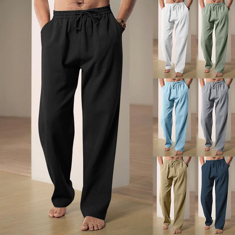 Men's Breathable Cotton Cargo Pants