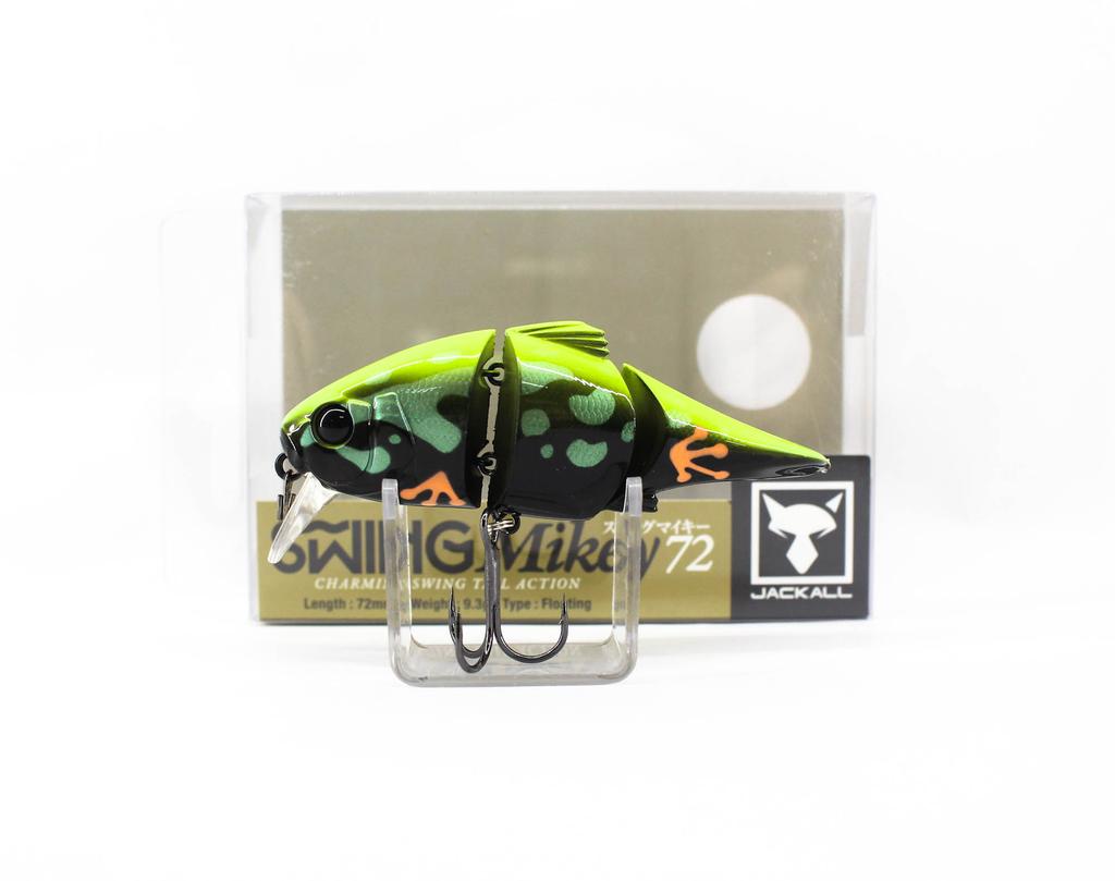Jackall Mikey Swing 72 Floating Lure Swing Kurogaeru (4105)