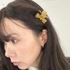 Point Ribbon Hair Clip (12color)