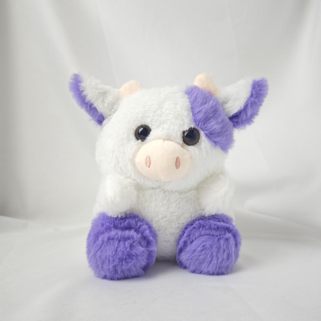 Toy Cow Belle Strawberry Doll Cow Plush Cow Cute Pink Stra
