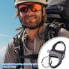 Pendant Portable Mountaineering Buckle Keychain Metal Kerosene Million Matches