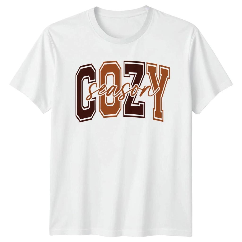 Cozy Season Lifestyle Seasonal Mens T-Shirt Womens Tee Graphic Top
