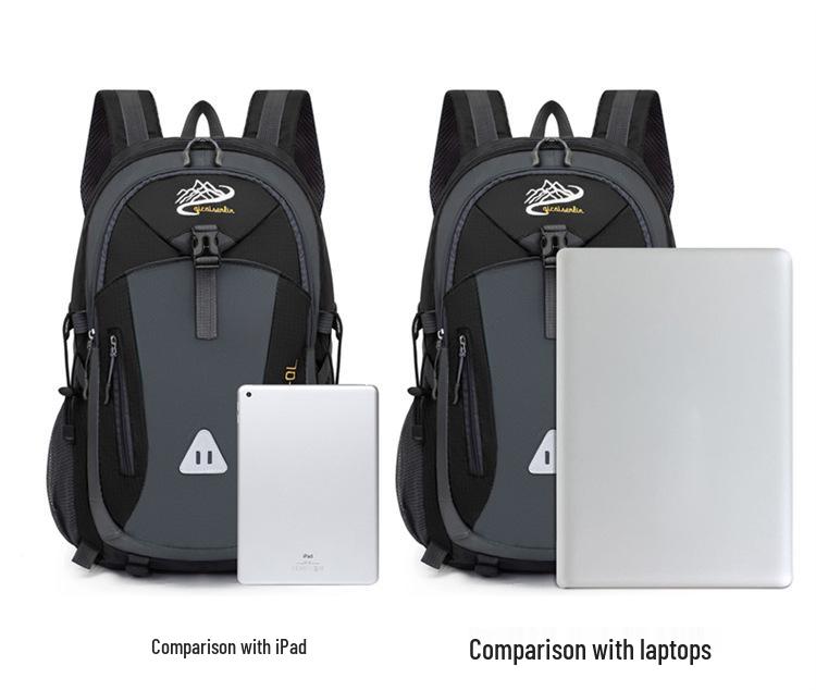 Cross-Country Mountaineering Backpack: Large Capacity, Dual Shoulder Straps, Ideal for Students, Hiking, Travel & Outdoor Sports.