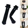 Novelty Funny Doll Hand In Hands Matching Calf Socks Friendship Socks Cute Cartoon Cotton Socks Kids Knee High Socks