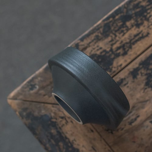 Nannlia 13cm Diameter Ceramic Incense Burner, Stylish, High-Quality, Japanese-Style Interior Decor for Buddhist Altars (Black)