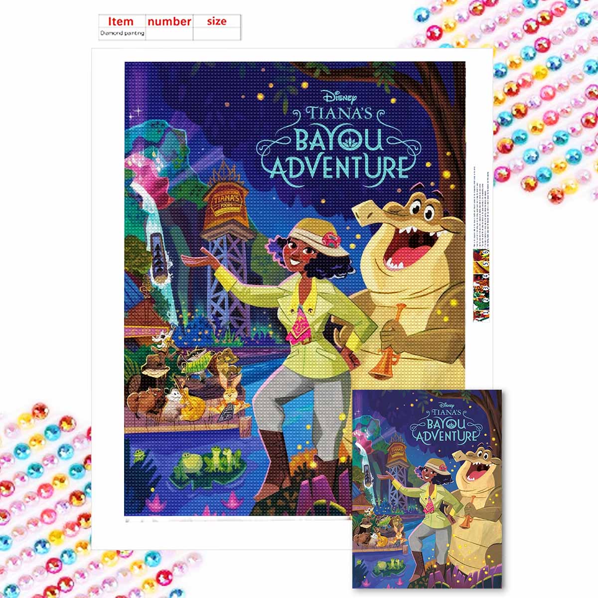 

5D Diy Diamond Painting Beauties and Animals Full Drill Rhinestones Mosaic Embroidery Handmade Products Home Decor Gift Round 20x30cm