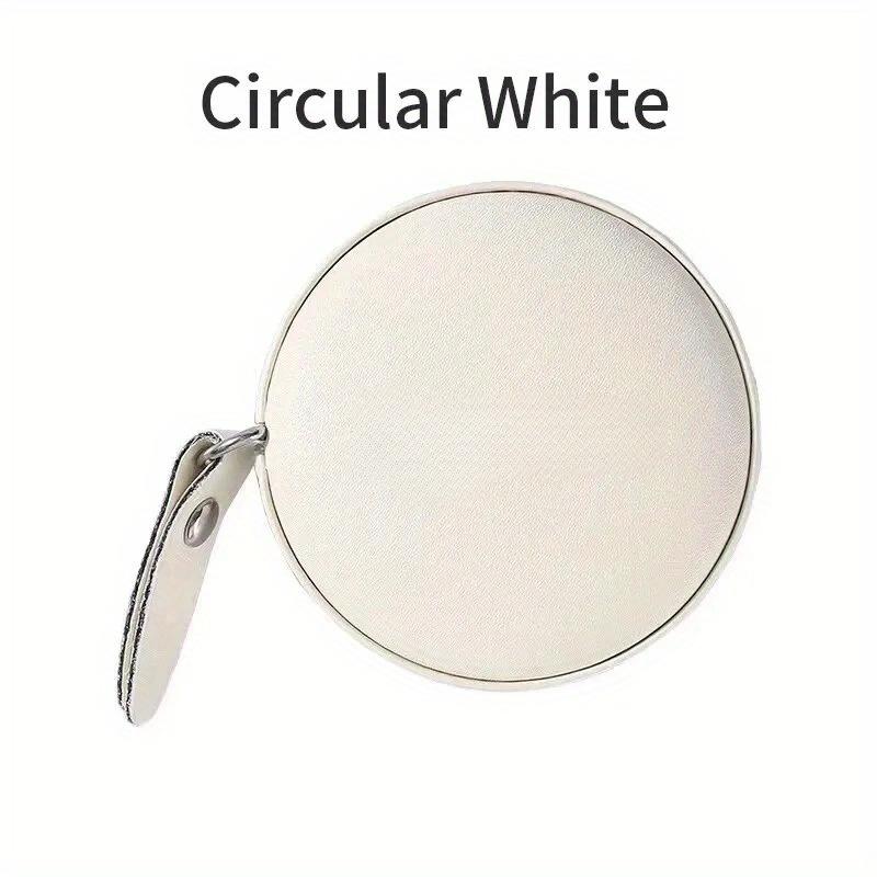 1pc Soft Square Tape Measure Push Button Measuring Tape Body Measuring Soft Tape Retractable Inch Tape For Sewing Dou