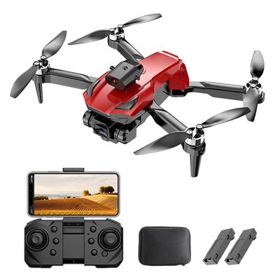 Mini dron pro děti a začátečníky Dálkové ovládání s duální kamerou 4K Skládací bezhlavá kvadrokoptéra s bezkomutátorovou funkcí vyhýbání se překážkám