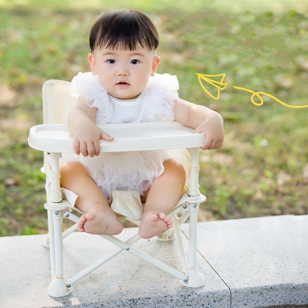 Feeding Children's Folding Chair With Safty Belt Baby Dining Seat Baby Foldable Chair  for Toddler