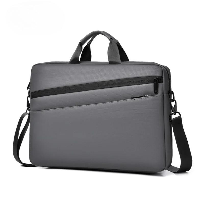 Laptoptasche 15,6-17,3 Zoll, Business-Aktentasche, Umhängetasche für Herren, verstellbarer Schultergurt, geeignet für den täglichen Weg zur Arbeit