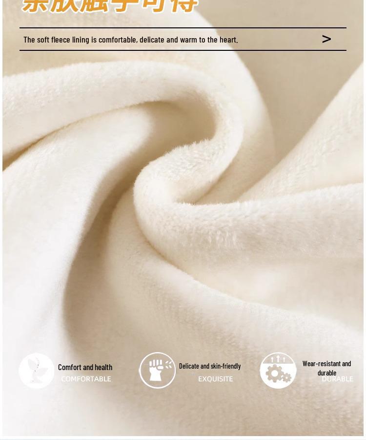 Schlanke Chenille Hose mit hohem Bund im Bananenschnitt - Damen Straight Leg für alle Jahreszeiten