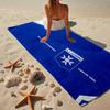 1PC Aj Auxerre Football Club Beach Towel - Soft, Absorbent Microfiber, Lightweight, Ideal for The Beach, Parties, Travel, Camping Fan Gifts