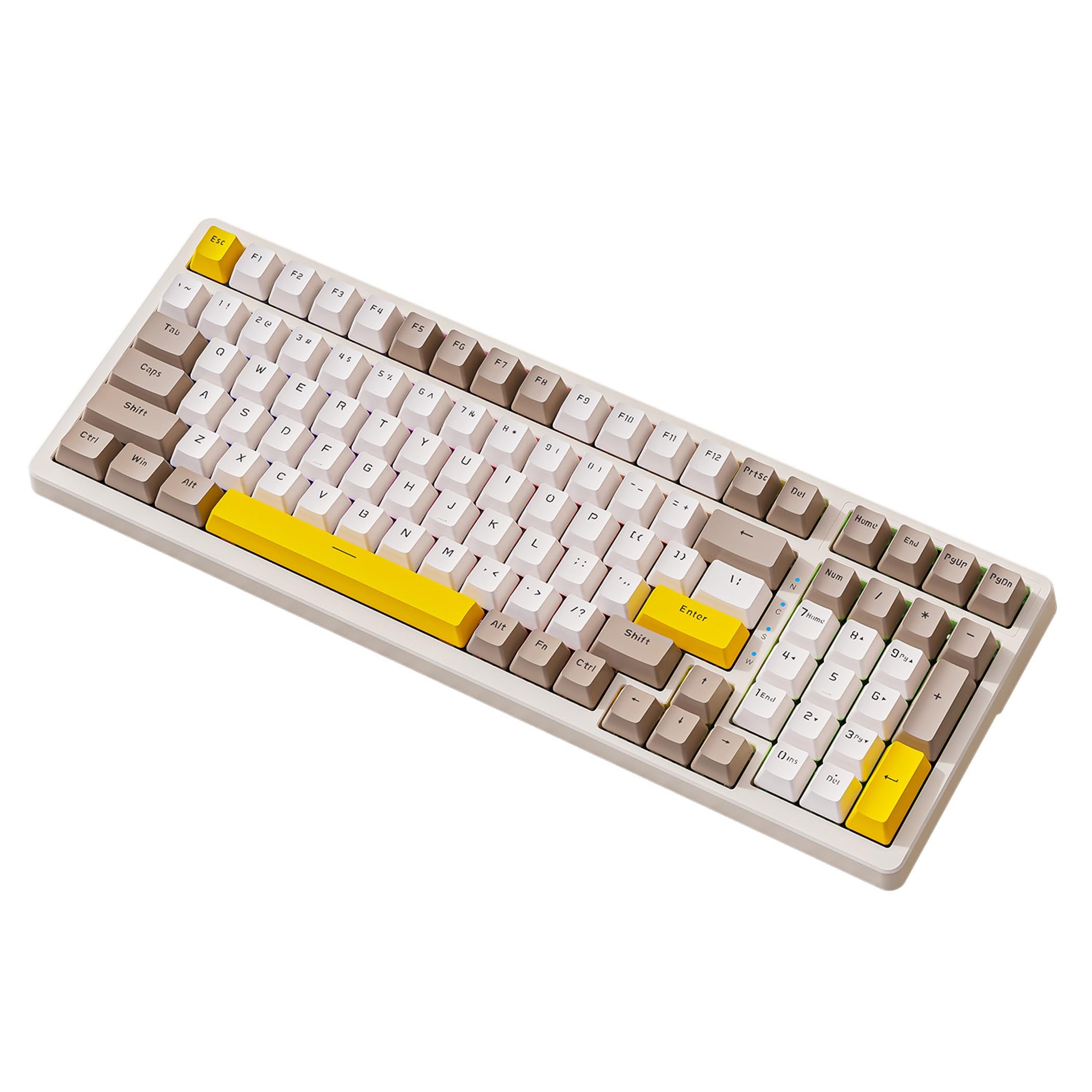

BGL Mechanical Gaming Keyboard Hot Swappable 100 Keys Wired USB Connection