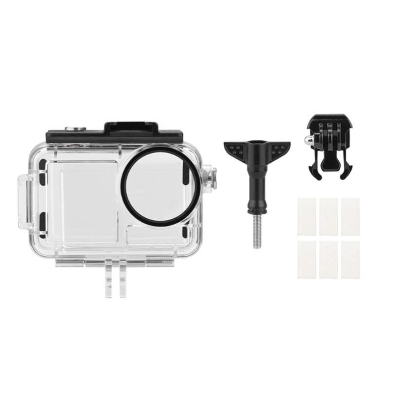 Waterproof Diving Housing Cover for ACTION4 Camera Capture Amazing Photos in Water