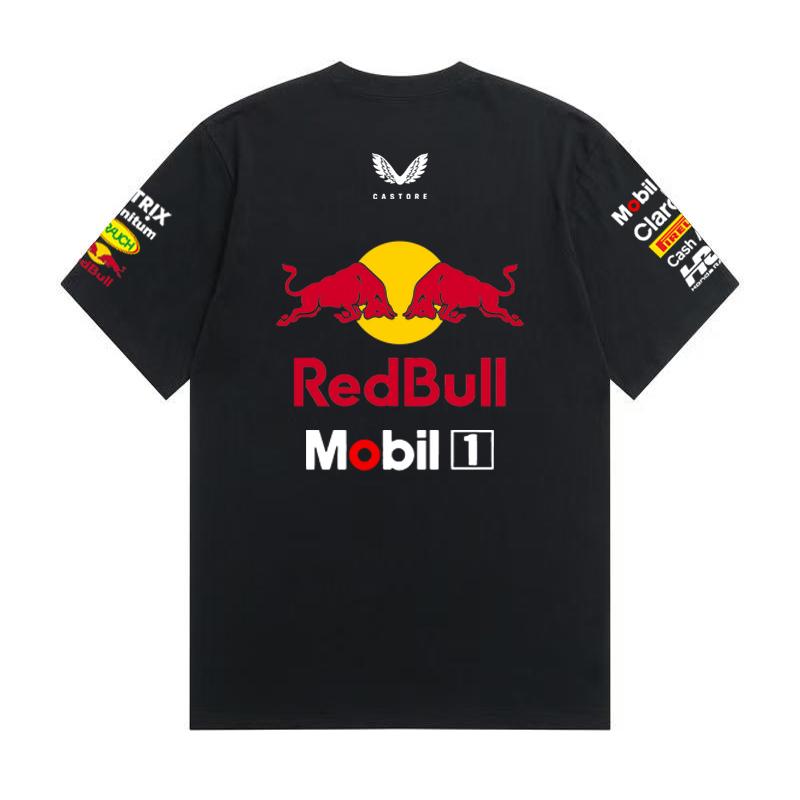 Καλοκαίρι 2026 Φόρμα Αγώνων F1 Red Bull Vestapan Ομάδα Στολή T-shirt Κοντομάνικο T-shirt Στρογγυλή Λαιμόκοψη